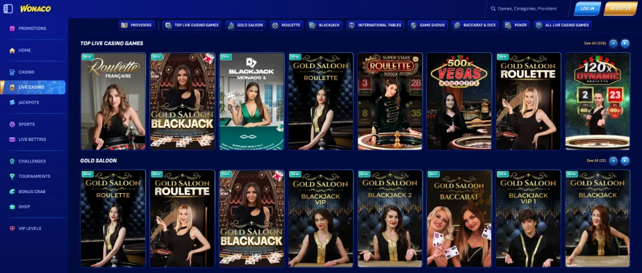 Wonaco Casino